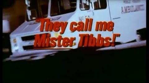 Quincy Jones  映画「続・夜の大捜査線」　They Call Me Mister Tibbs!