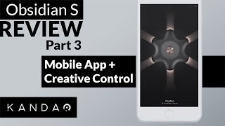 Obsidian Mobile App, manual exposure controls on each lens | Kandao Obsidian S Hand-on Review Part 3 screenshot 5