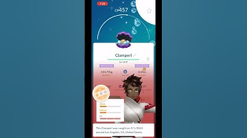 #shiny catch of the day ❗️✨ 🌊 #clamperl #shinypokemon #pokemongo #pogo #hoenn #gaming #pokemon #fyp