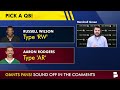 Aaron Rodgers WANTS TO BE A GIANT? | New York Giants Rumors from NFL Combine