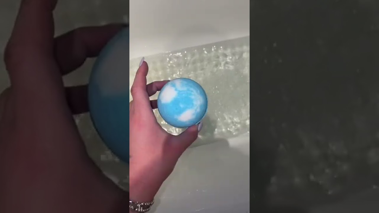 these disney bath bombs have a SURPRISE inside! 😱 #shorts #disney #surprise