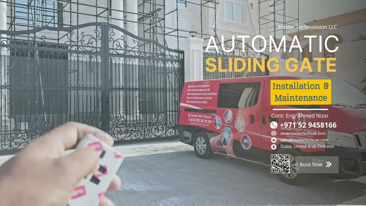 GATE AUTOMATION |Automatic Sliding Gate Motor Installation
