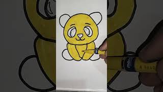 Teddy bear🧸 #art