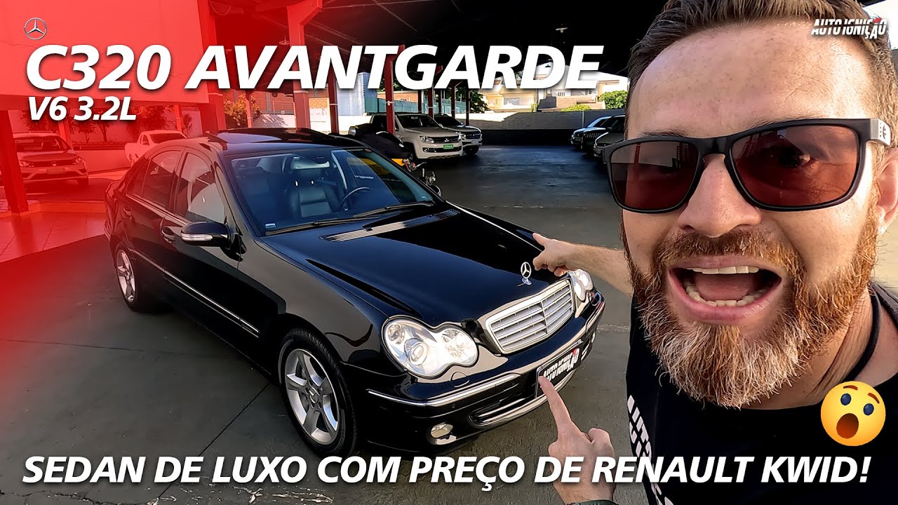 MERCEDES-BENZ C320 AVANTGARDE - Um Sedan De Luxo Com Preço de Kwid!