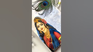 Radha Krishna cute 🥰 drawing part 1 #art #radhakrishna #shorts #radha #youtubeshorts