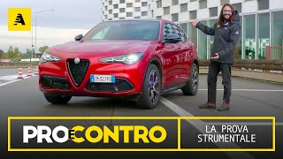 Alfa STELVIO restyling 2023 (ne vale ancora la pena?) | PROVA STRUMENTALE - PRO e CONTRO screenshot 4