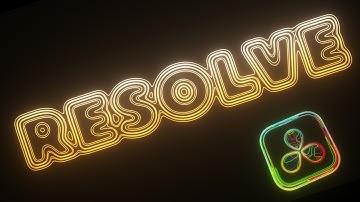 Contour Text Effect - Davinci Resolve Tutorial - Krokodove Series