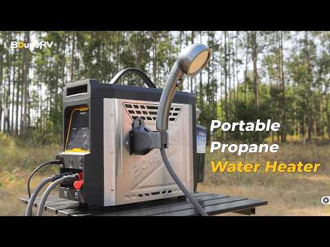 BougeRV Portable Propane Water Heater