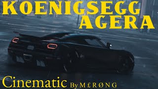 Koenigsegg Agera R Cinematic M R Ø N G