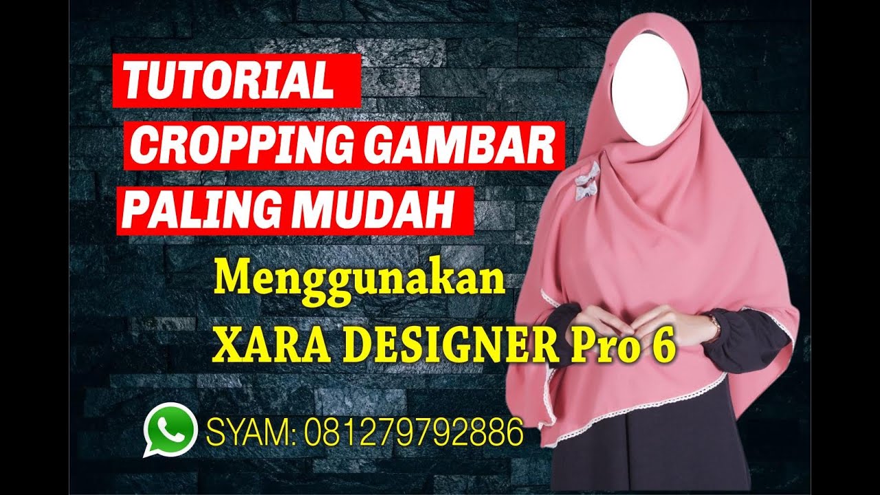 Tutorial Cropping Foto  Paling  Mudah  Menggunakan Xara 