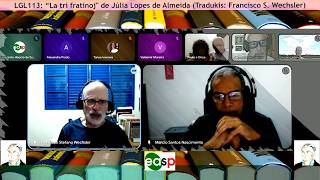 LGL113 “La tri fratinoj” * de Júlia Lopes de Almeida (Tradukis: Francisco Wechsler) * 14-MARTO-2026*