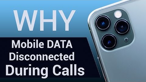 Mobile Data Disconnected During Calls | Full Resolution Step by Step: