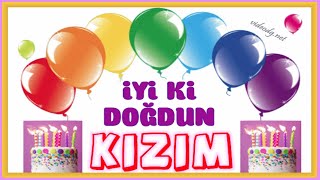 iyi ki doğdun canım KIZIM Resimi