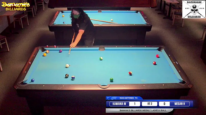 Kawania Watson vs Megan Hardin Bananas Billiards L...