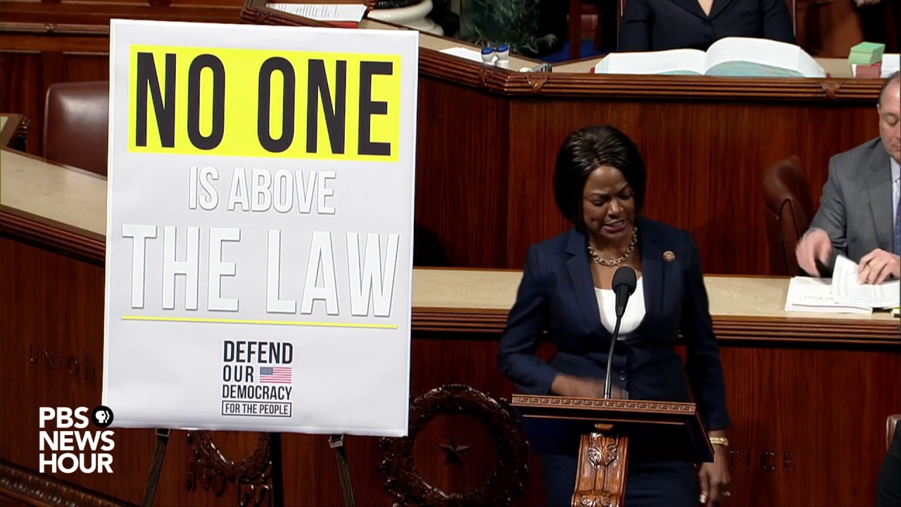 Watch No One Is Above The Law Rep Demings Says Trump S First Impeachment Youtube