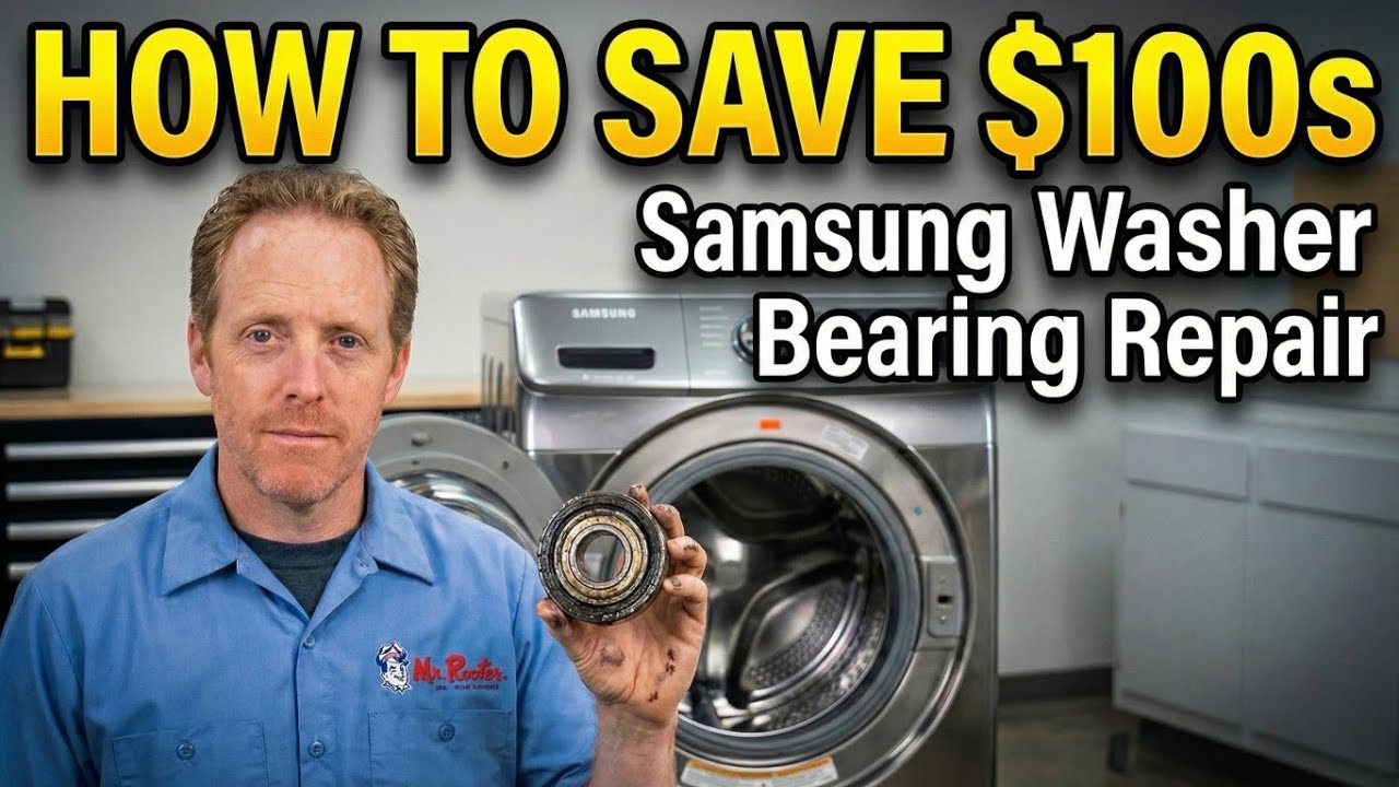 Samsung & LG Front Load Washer Bearing & Seal Repair. Stop Paying $100s DIY.