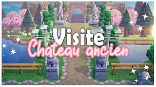 🤍 Visite d'un ancien chateau et de ses jardins sur Animal Crossing New Horizons
