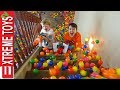 Sneak Attack Squad Training Part 3! Nerf Battle with Ethan's Mystery Box.