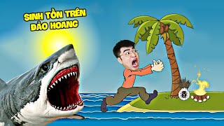 Gấu Đỏ Thử Thách Thoát Khỏi Đảo Hoang Trong 30 Ngày Và Bị Cá Mập Cắn screenshot 5