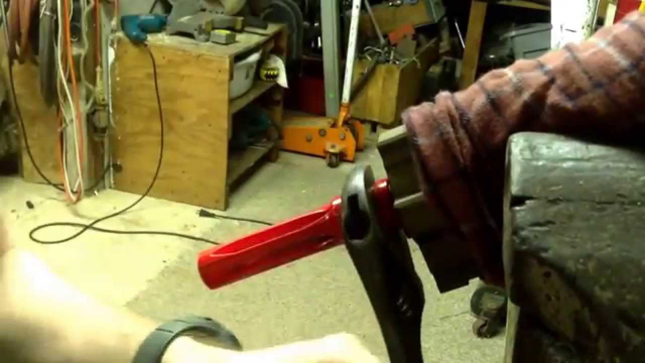 How to remove glued on metal airsoft flash hiders. (The Vfc G28 flash hider in my case.)