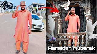 Ramadan Mubarak Photo Editing PicsArt || Ramzan mubarak 2020 photo editing Tutorial || PicsArt photo screenshot 5