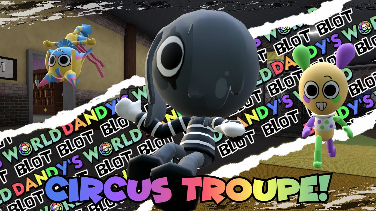 Circus Run! Playing BLOT for the First Time! | Dandy's World - Roblox