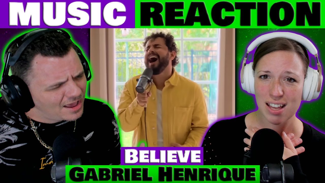 Gabriel Henrique - Believe (Cher Cover) REACTION 