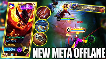 ALDOUS OFFLANE TIPS AND TRICKS AGAINST OP HEROES! NEW META GAMEPLAY! ALDOUS BEST BUILD 2022 - MLBB