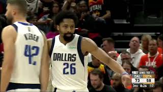 Details Spencer Dinwiddie dunks on Rudy Gobert and Donovan Mitchell claps back with a dunk on Davis Bertans News