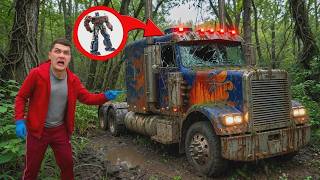 Phát hiện xe tải OPTIMUS PRIME bị bỏ rơi sau vụ tai nạn kinh hoàng! Transformers gặp nguy hiểm! screenshot 5
