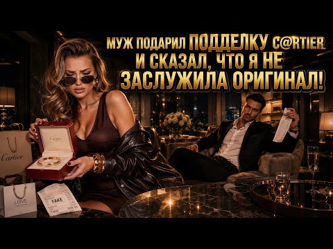 МУЖ ПОДАРИЛ ПОДДЕЛКУ CARTIER И СКАЗАЛ, ЧТО Я НЕ ЗАСЛУЖИЛА ОРИГИНАЛ!