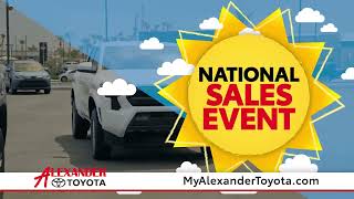 National Sales Event