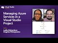 Managing Azure Services in a Visual Studio Project