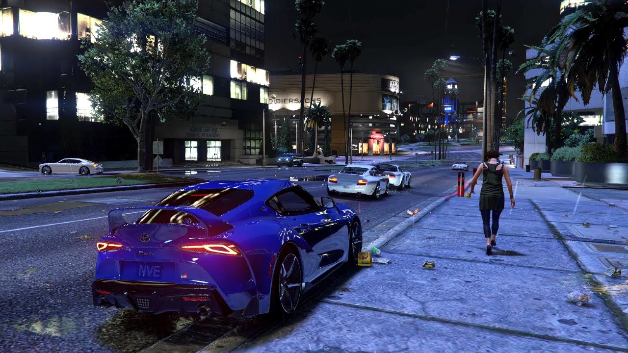 GTA 5 mod gráfico RTX 2060 Ultra Realistic: NATURALVISION EVOLVED - YouTube