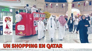 Un shopping en Qatar 🇶🇦 con un río y pista de hielo 🤔