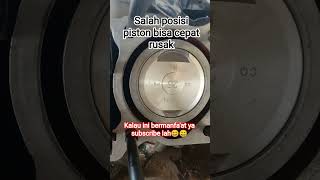 posisi pasang piston vario 125 led yang benar 👍 #piston #shorts #tutorial #vario125 #servismotor