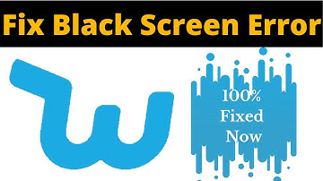 Fix Wish App Black Screen Error Problem Solved in Android & Ios - Wish App screen issue solved
