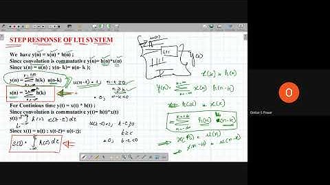 Step Response; System as Interconnection