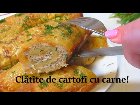 Video: Cum Se Fac Clătite De Cartofi Cu Carne Tocată