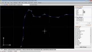 Tutorial 2-Data Input of Plan, Profile, Cross section using Smart Road