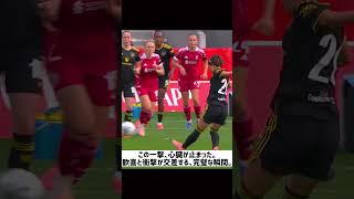 宮澤ひなた、開始4分の衝撃弾！ポストを叩いてネットを揺らす芸術ゴール！