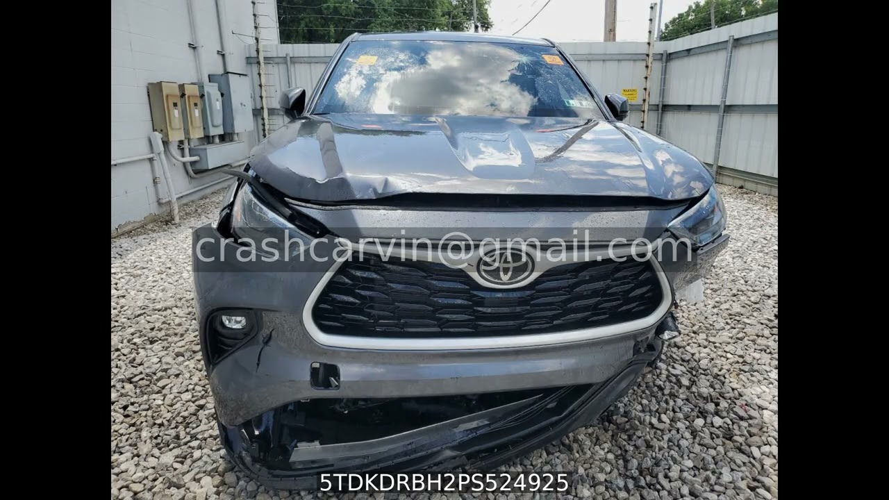 5TDKDRBH2PS524925 TOYOTA HIGHLANDER 2023 - YouTube