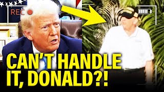 Trump RUNS AWAY Again as his Term BURNS TO GROUND