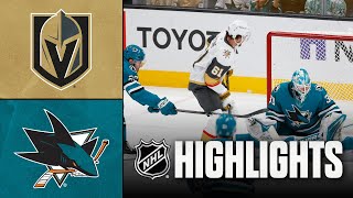 Golden Knights vs. Sharks | NHL Highlights | January 11, 2026