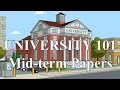 University 101, Ep. 9: Mid-term Papers and Assignments