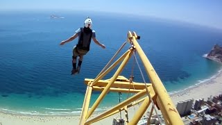 Crazy Crane, Hotel &amp; Elevator BASE Jumps | BASE Tripping | Ep 2