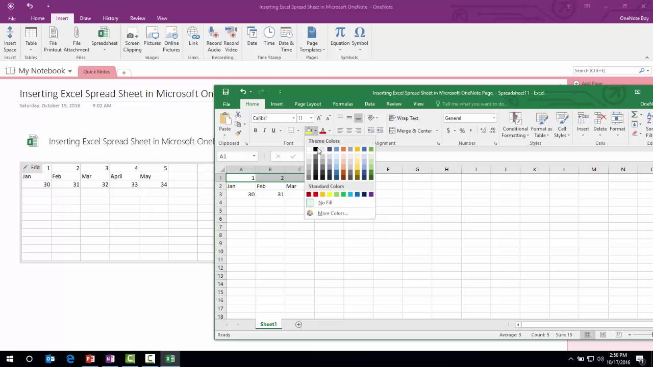 Embed excel in onenote 2016 for mac free download