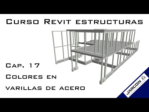 Curso Revit Estructuras | Capitulo  17 - Colores en varillas de acero