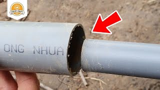 Easy Way to connect two different size PVC Pipe! Tricks That Plumbers Don't Want You To Know! screenshot 5