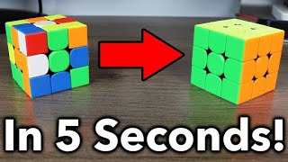 How to solve 3*3 Rubik's cube in 5 minutes|The easiest tutorial screenshot 5